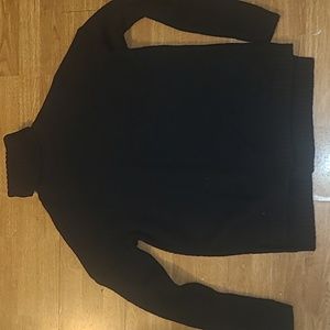 Black turtle neck sweater